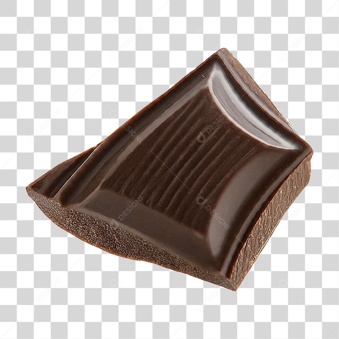 Pedaço de Chocolate PNG Transparente