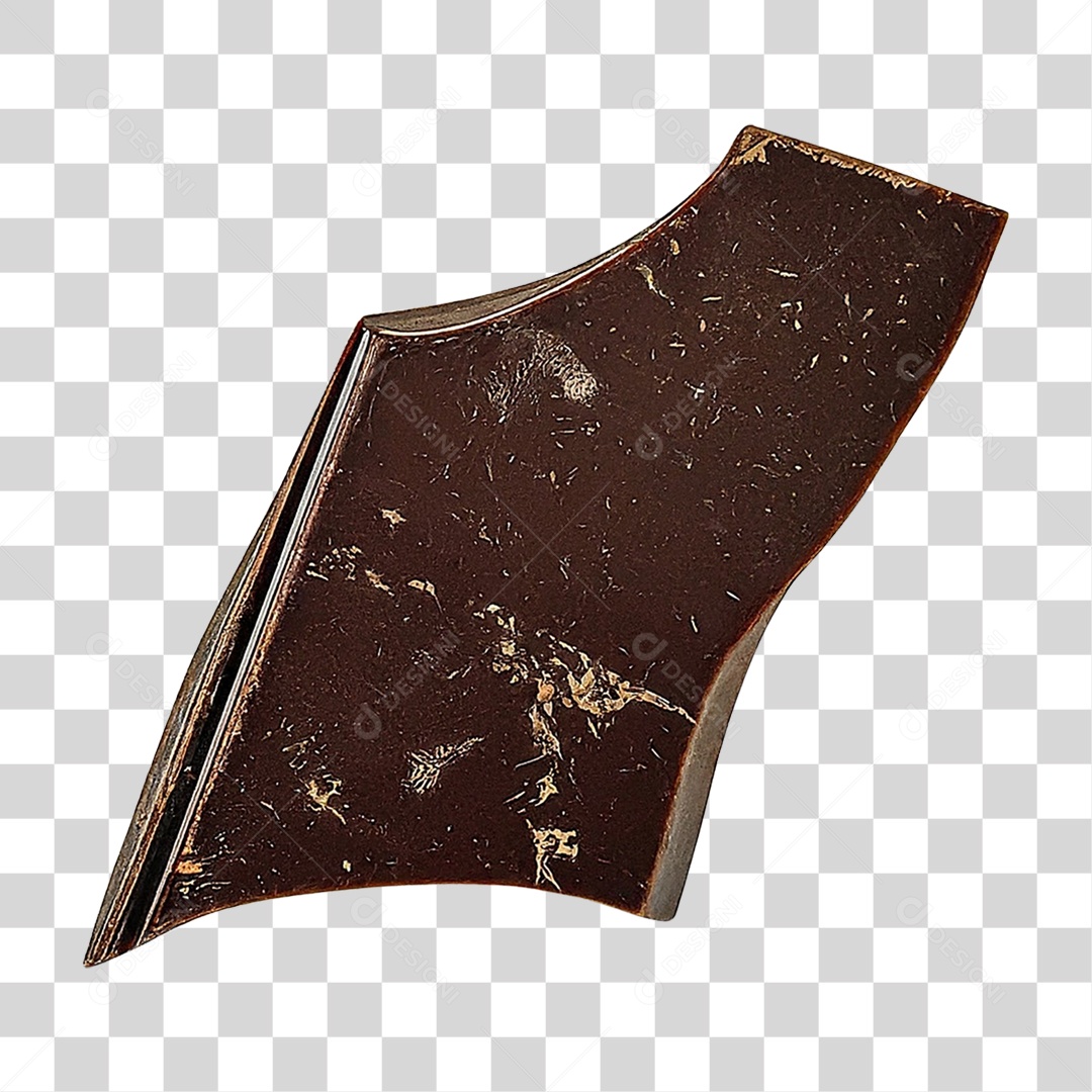 Pedaço de Chocolate PNG Transparente