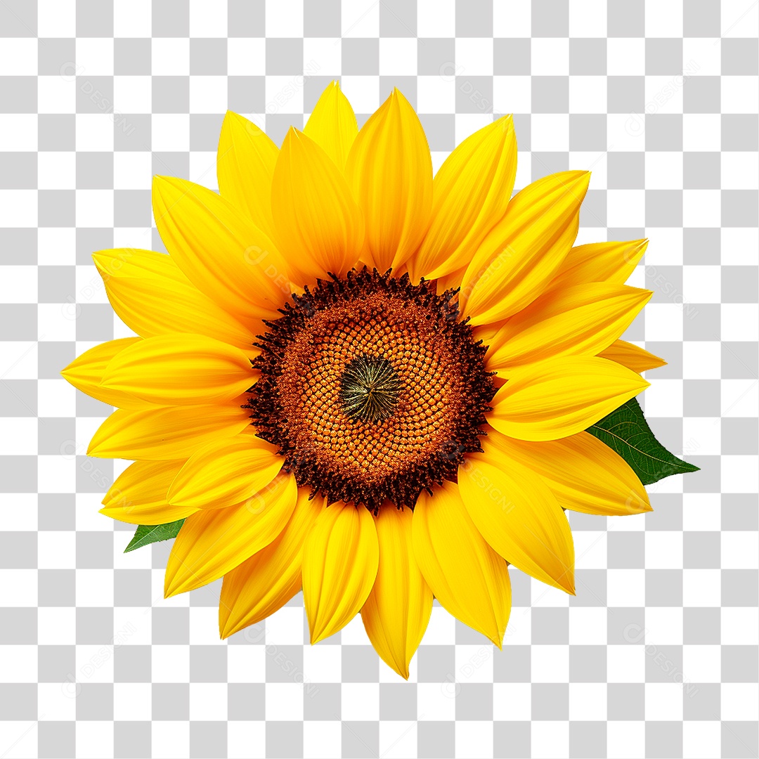 Flor Girassol PNG Transparente