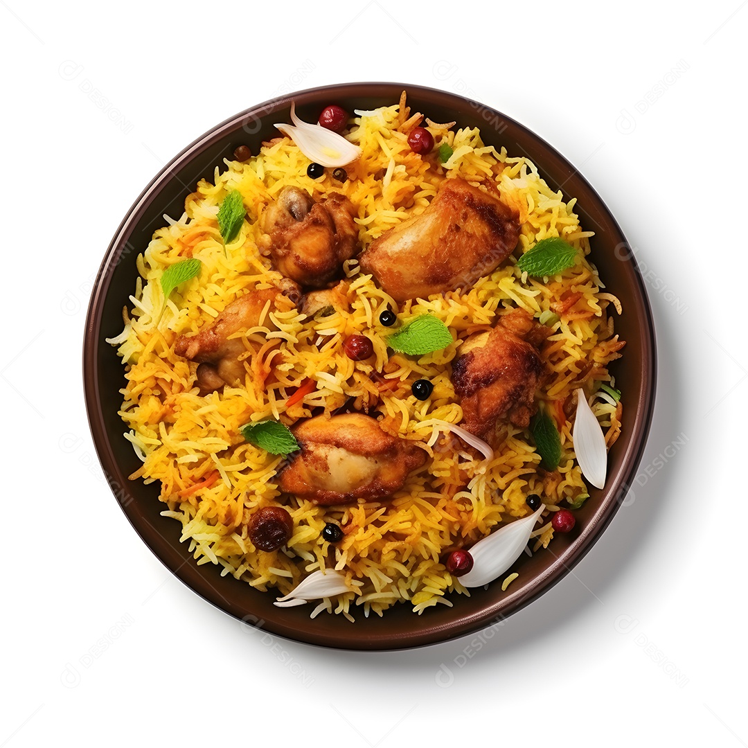 Arroz biryani