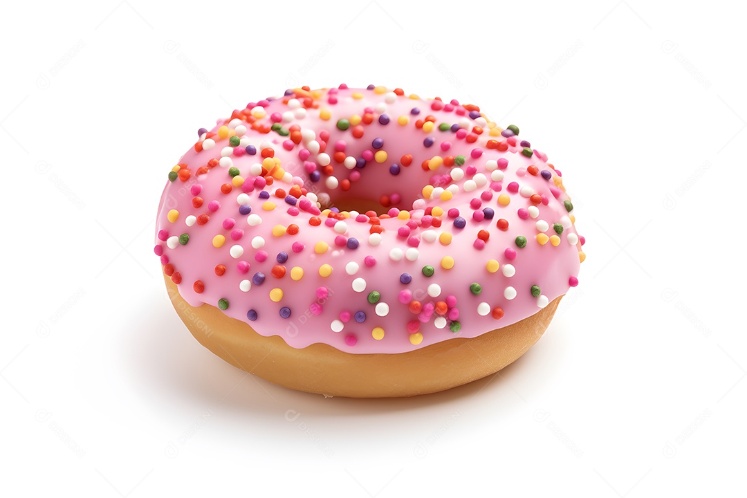 Donuts de chocolate de morango