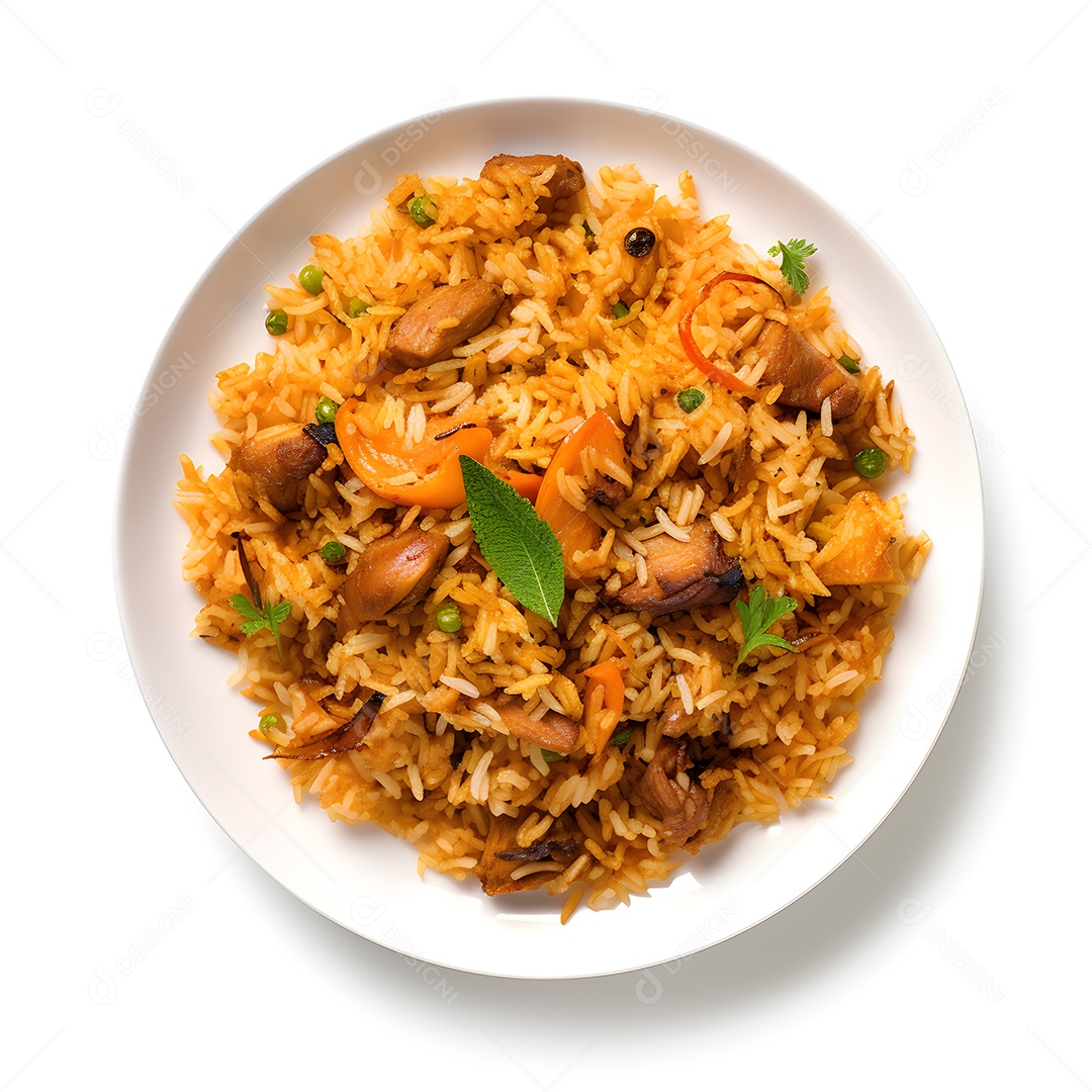 Arroz biryani