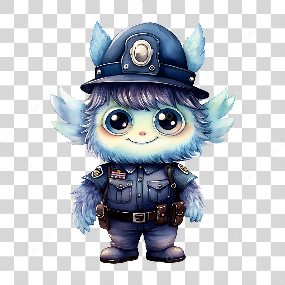 Monstros Mascotes PNG Transparente