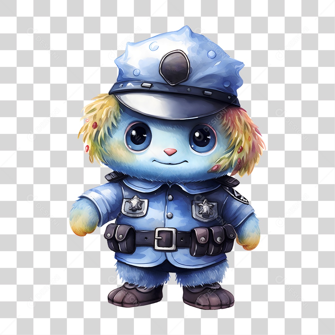 Monstros Mascotes PNG Transparente