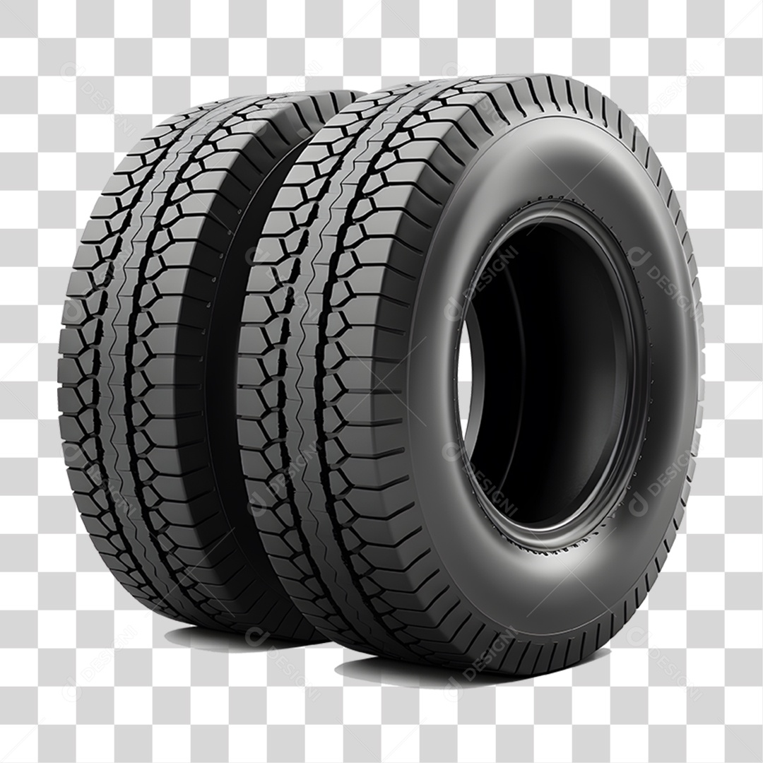 Pneus de Caminhão PNG Transparente