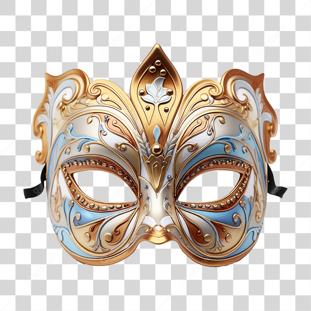 Máscara de Carnaval PNG Transparente