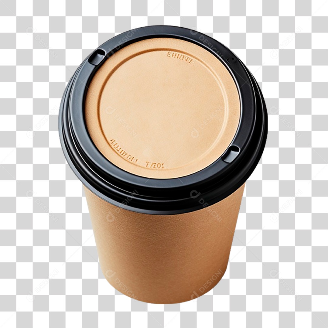 Copo de Cappuccino PNG Transparente