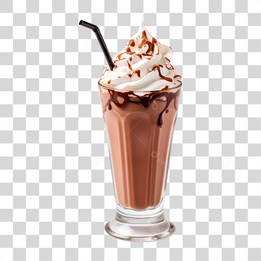 Milk-shake Chocolate PNG Transparente