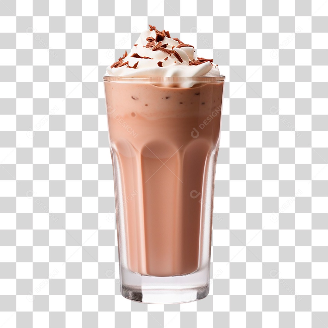 Milk-shake Chocolate PNG Transparente
