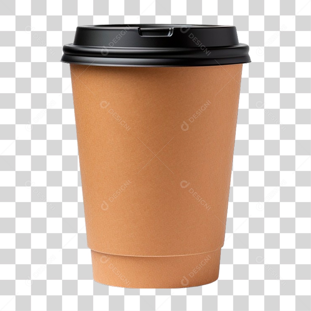 Copo de Cappuccino PNG Transparente