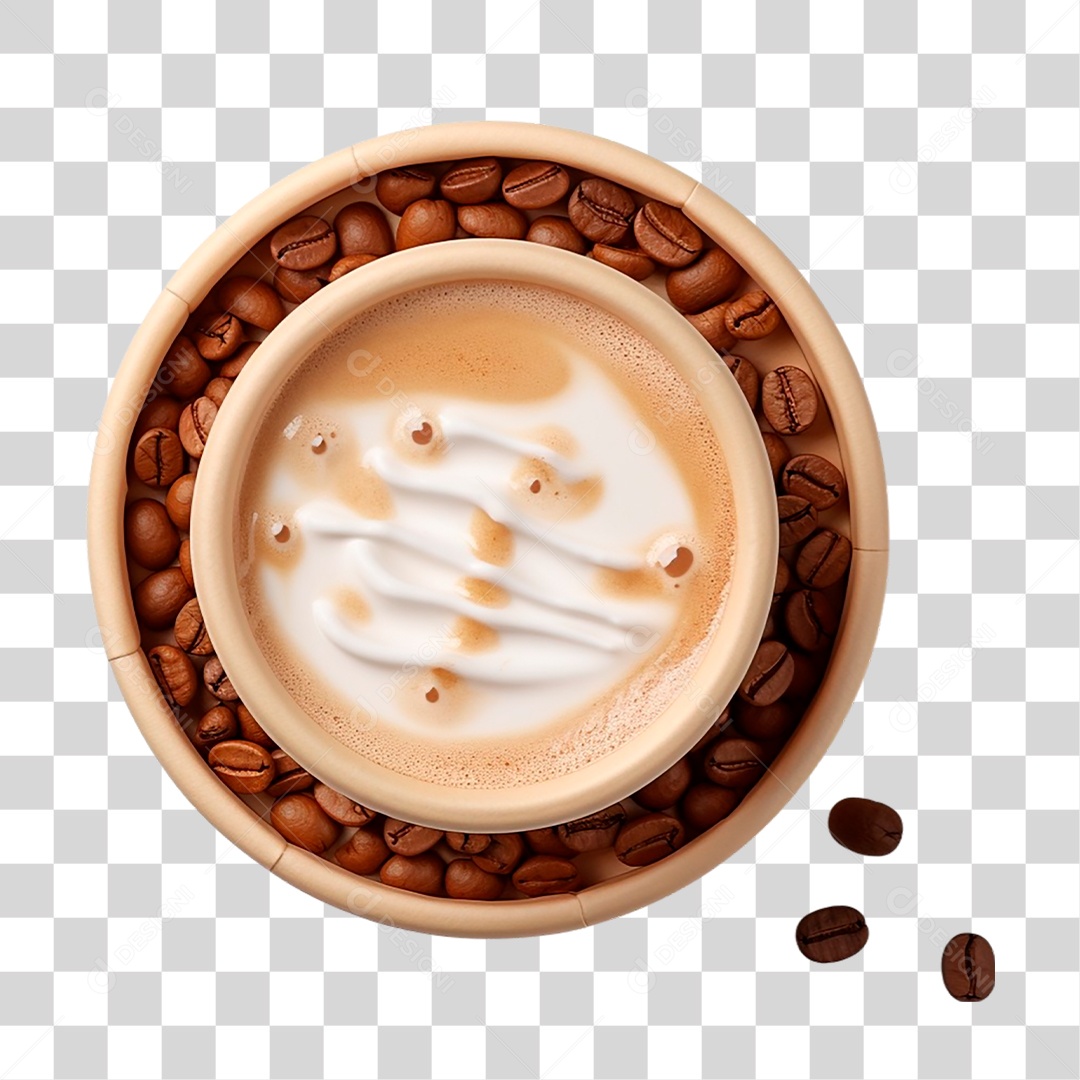 Cappuccino PNG Transparente