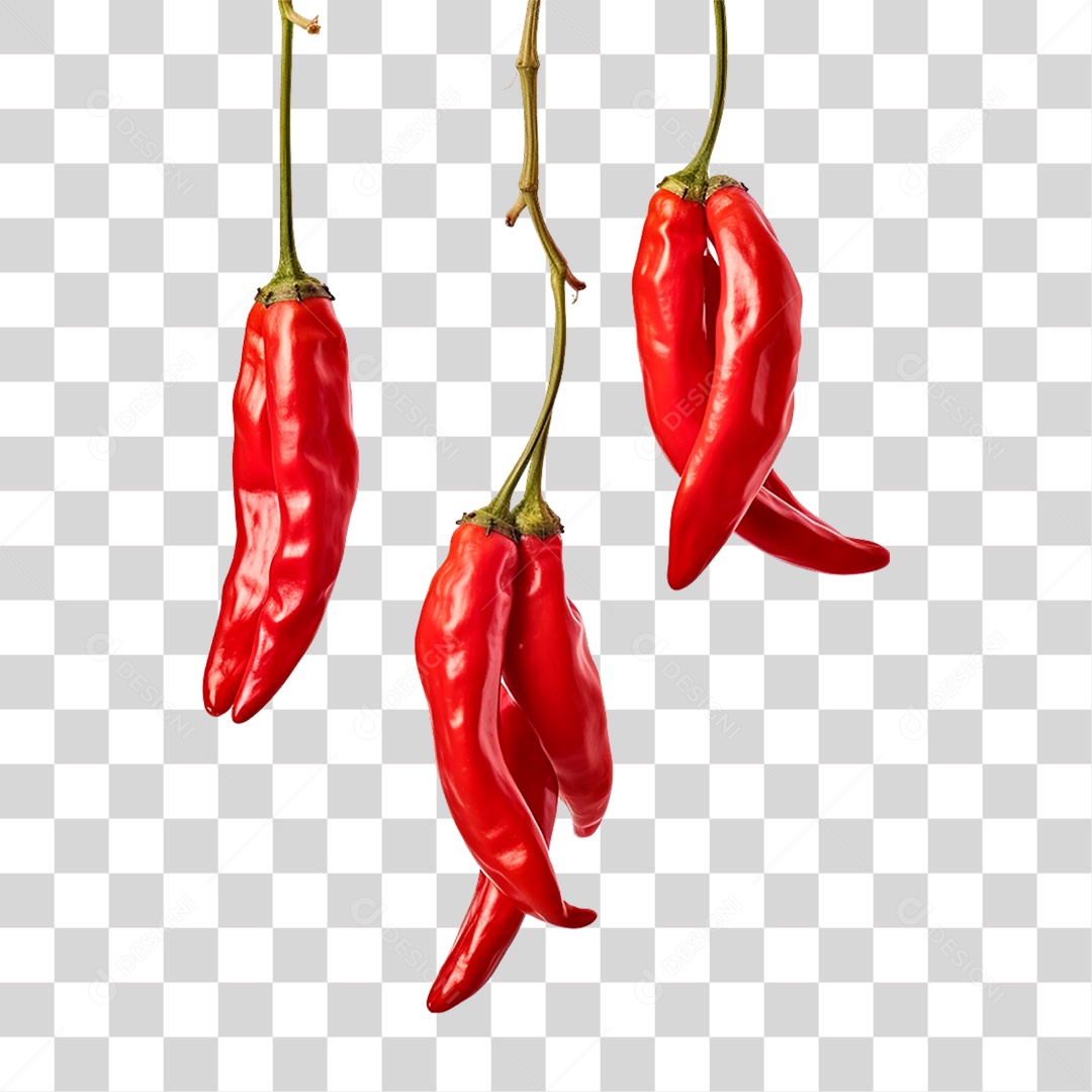 Pimentas Maduras PNG Transparente