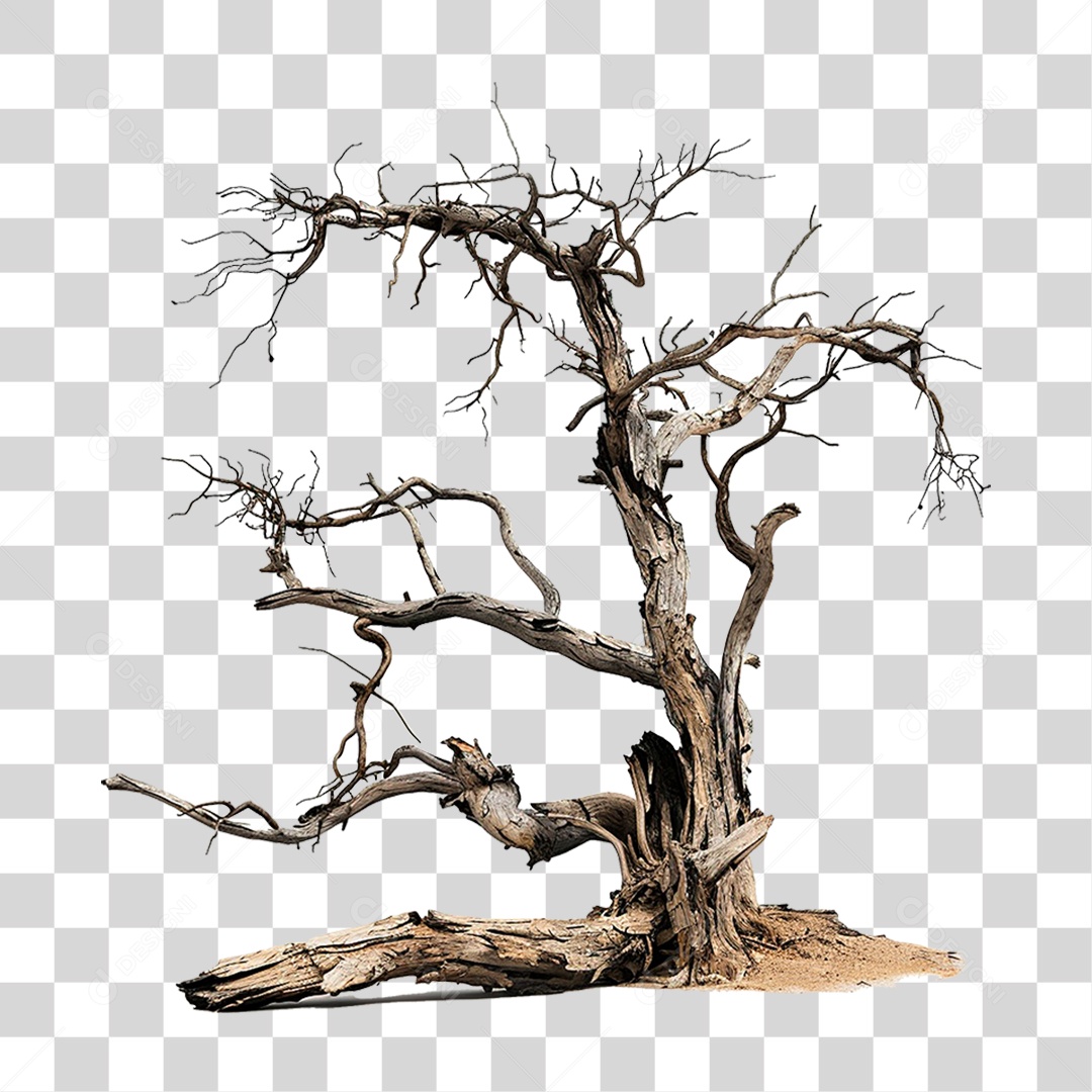 Árvore Morta PNG Transparente