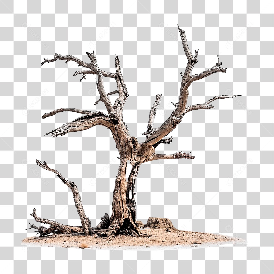 Árvore Morta PNG Transparente