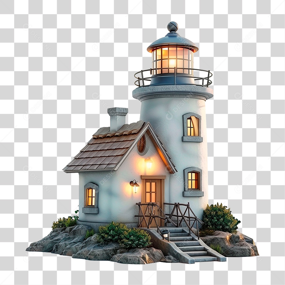 Farol Antigo PNG Transparente