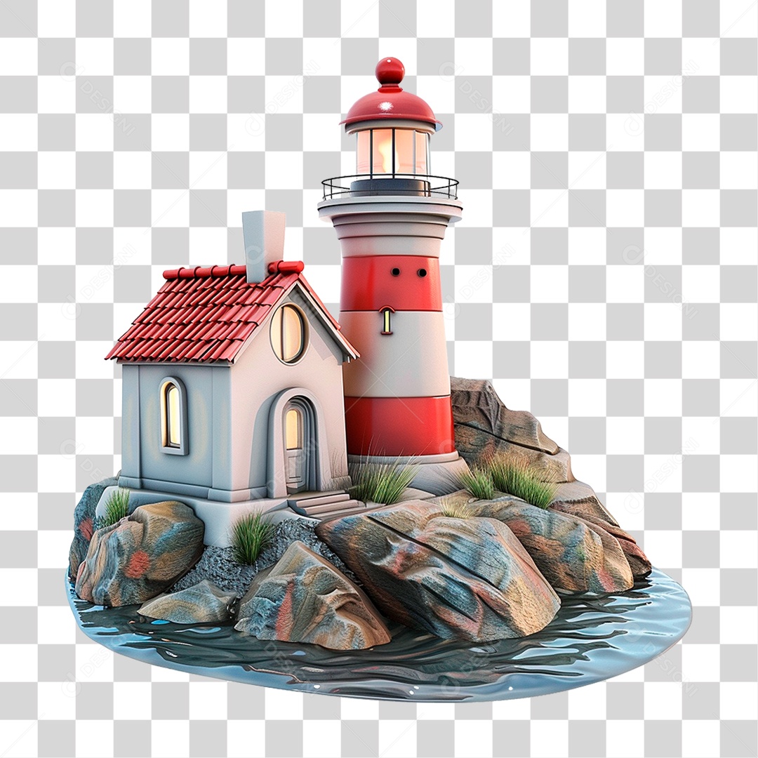 Farol Antigo PNG Transparente