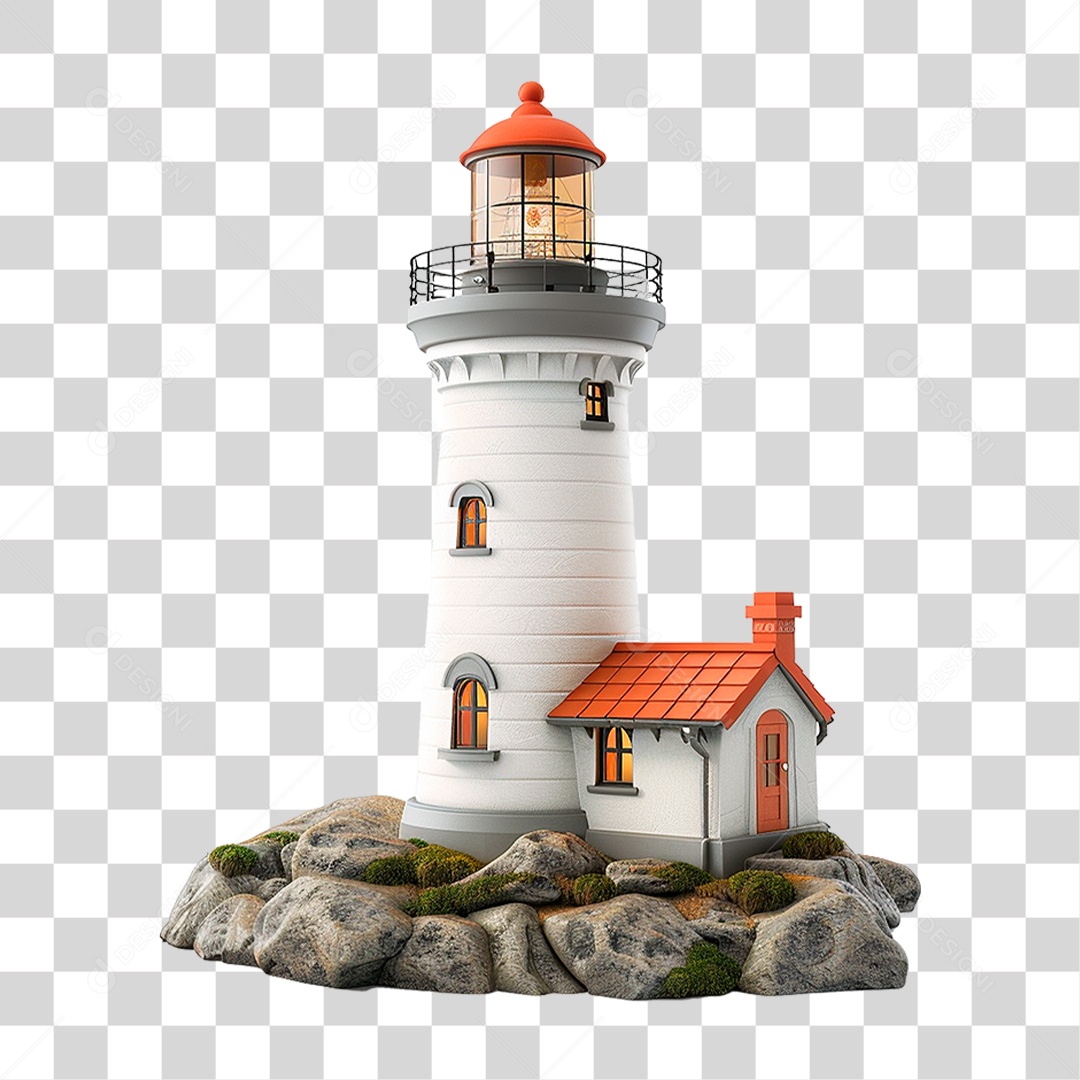 Farol Antigo PNG Transparente