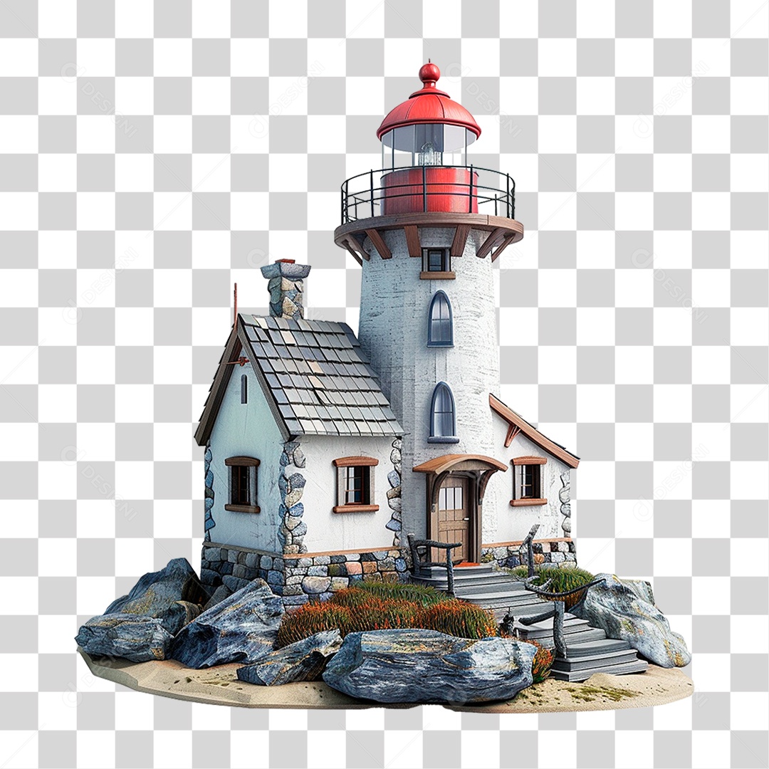 Farol Antigo PNG Transparente