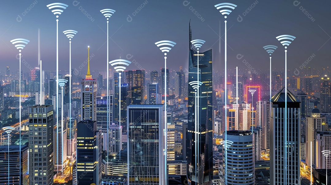 Fundo de tecnologia de rede 5g