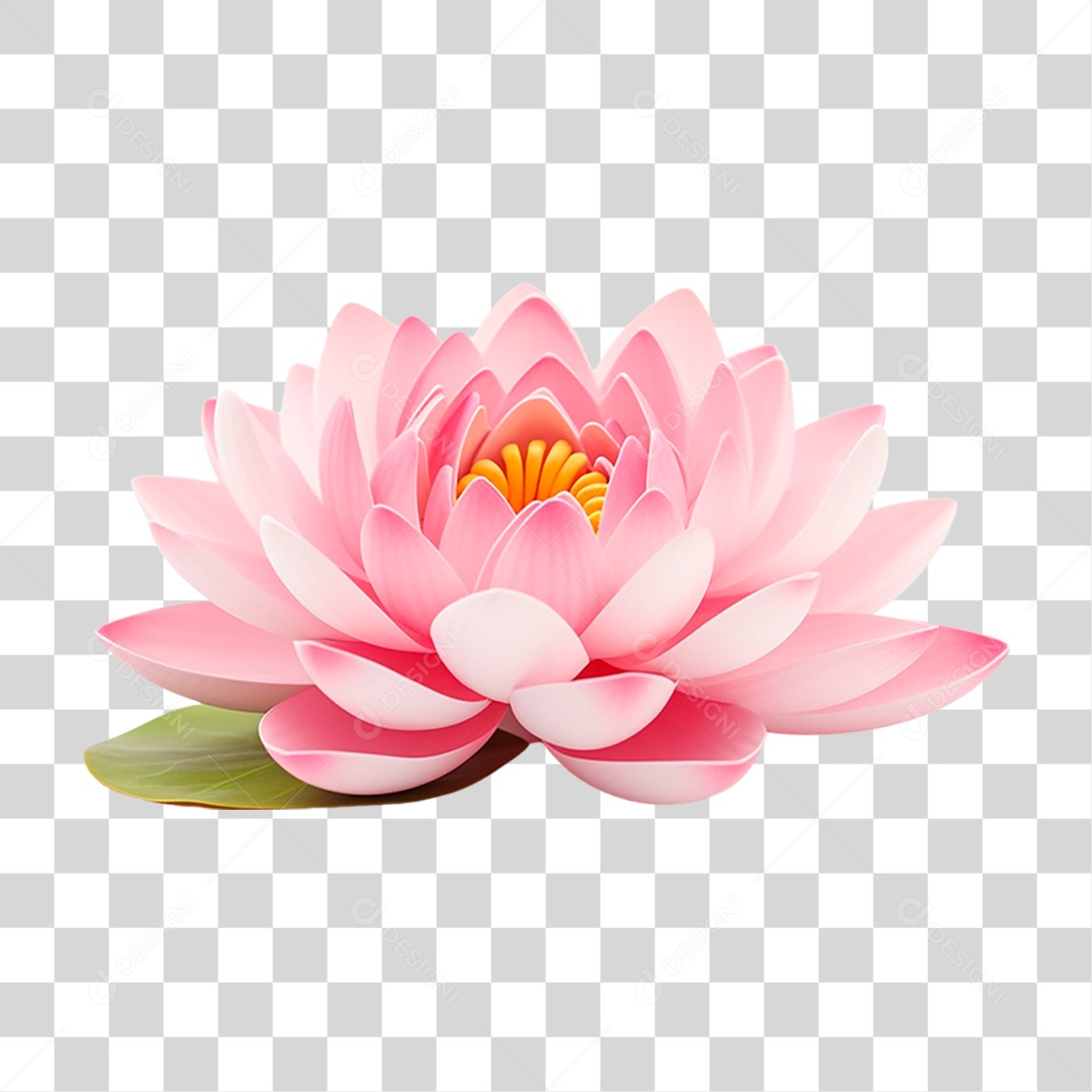 Flor Rosa PNG Transparente