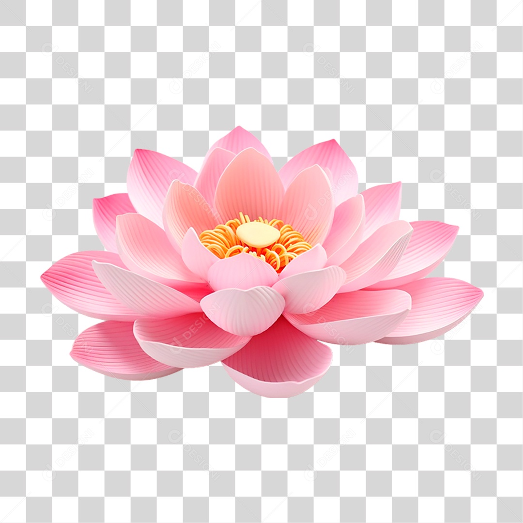 Flor Rosa PNG Transparente