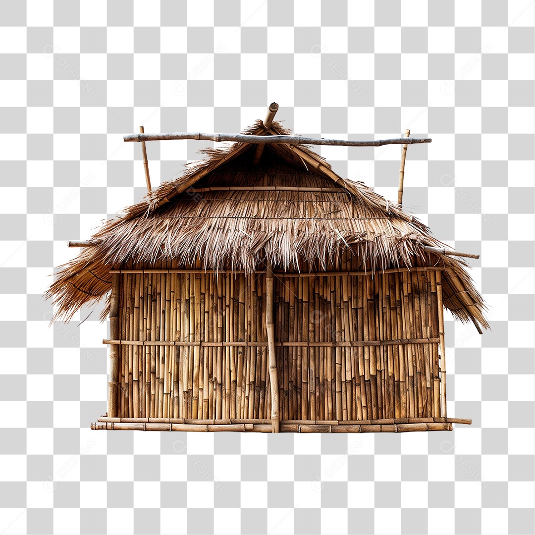 Cabana de Palha PNG Transparente