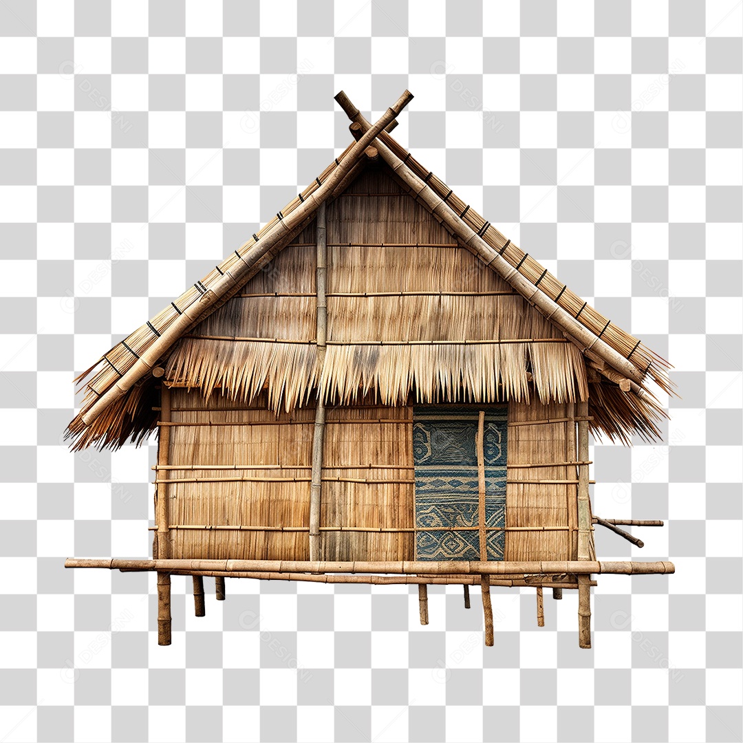 Cabana de Palha PNG Transparente