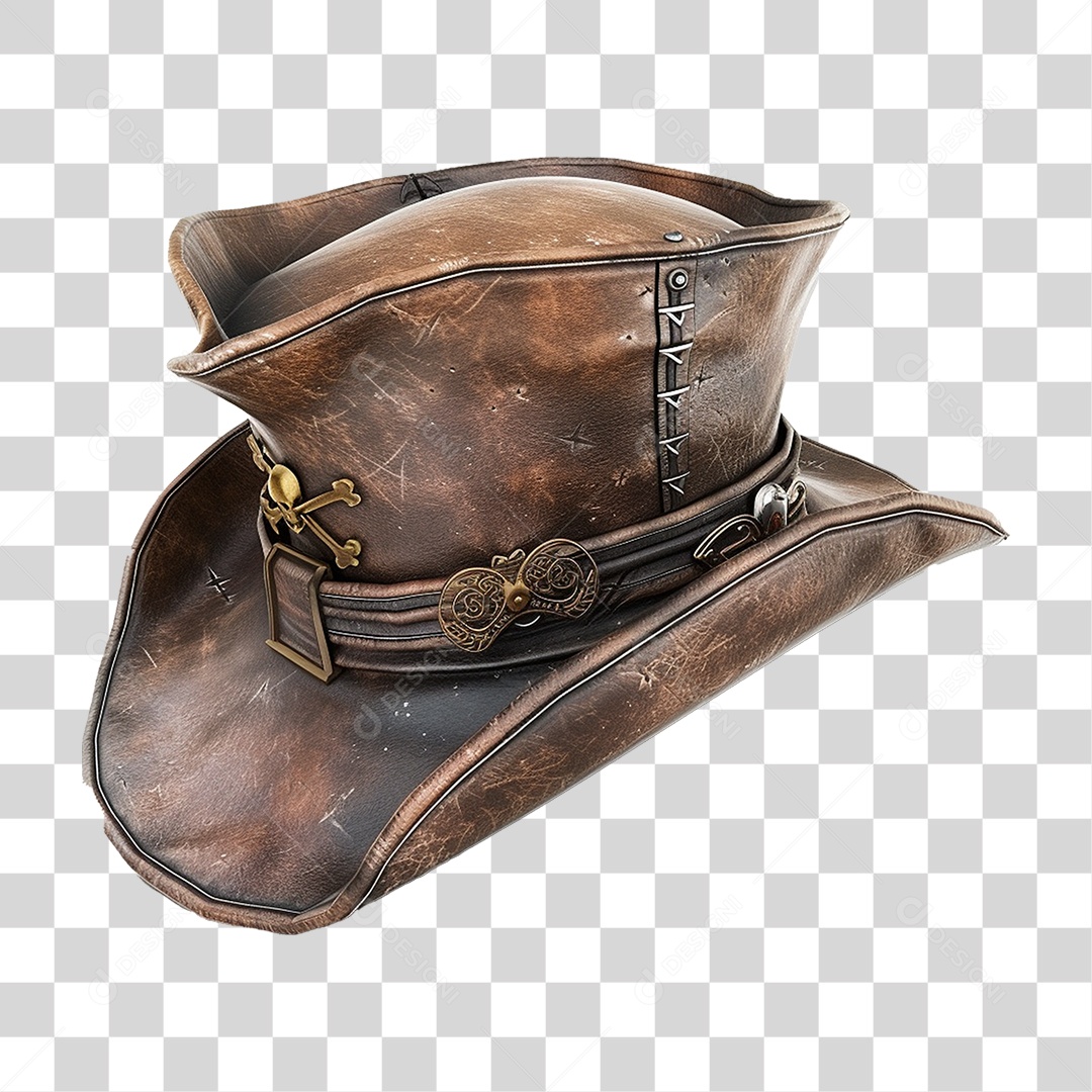 Chapéu de Pirata PNG Transparente