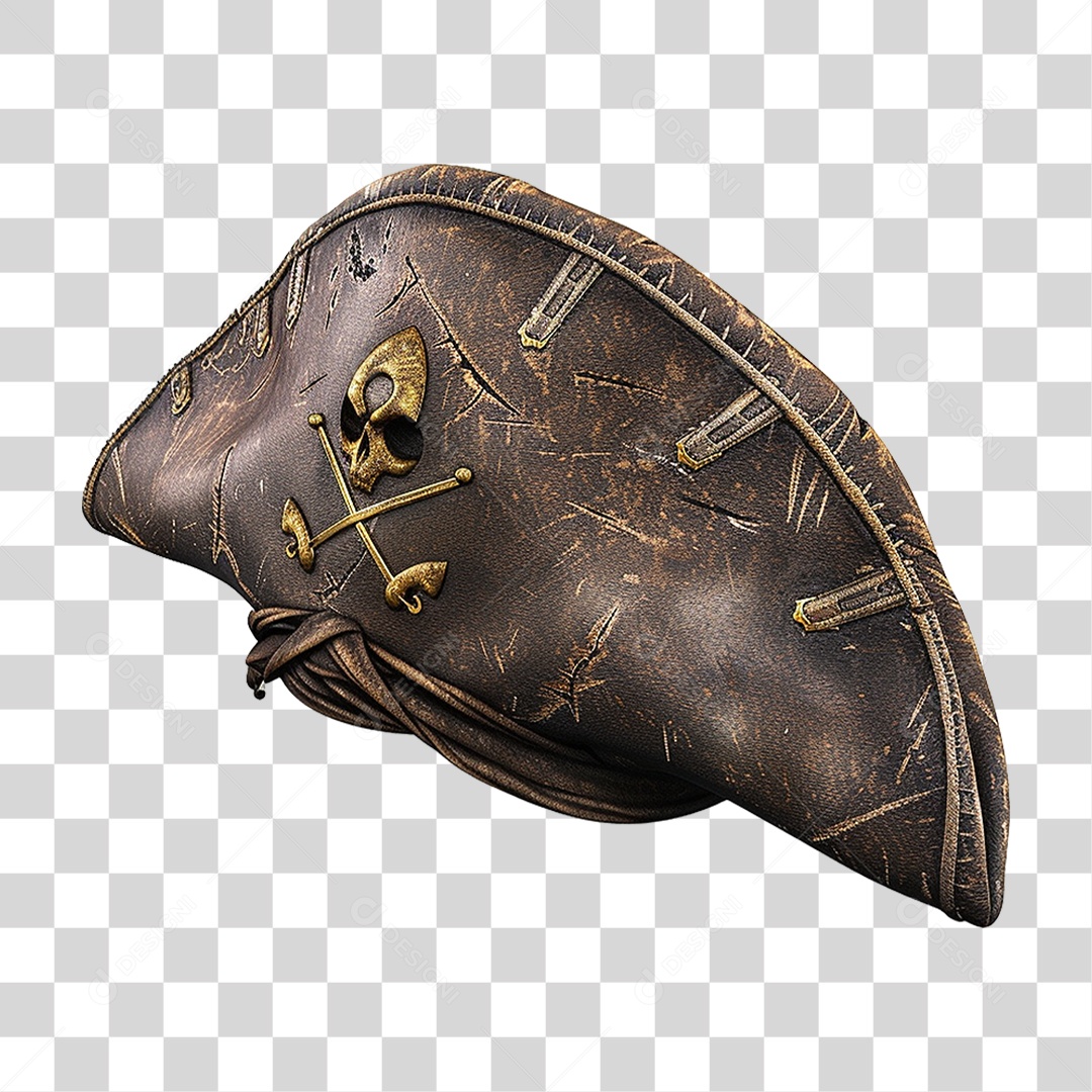 Chapéu de Pirata PNG Transparente