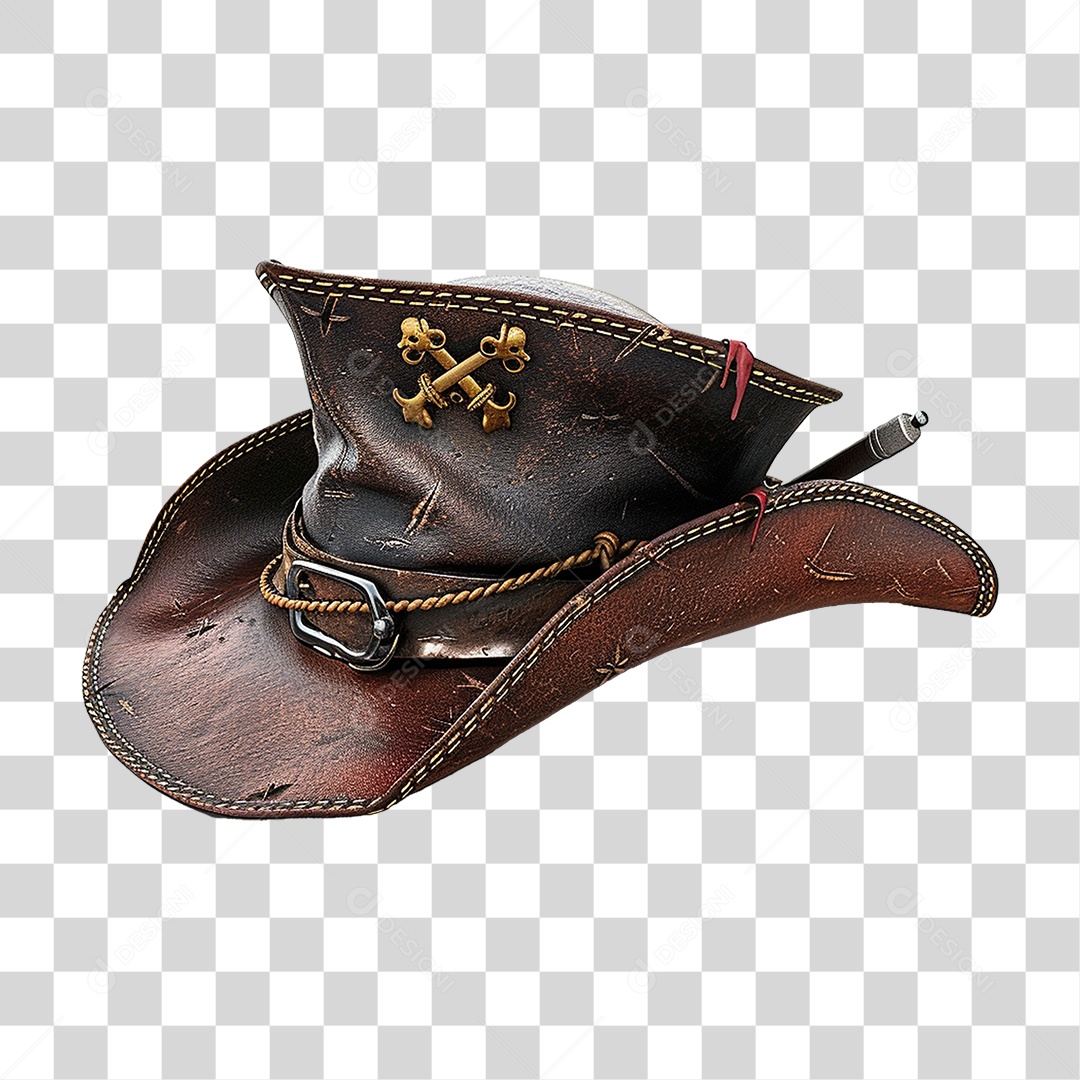 Chapéu de Pirata PNG Transparente