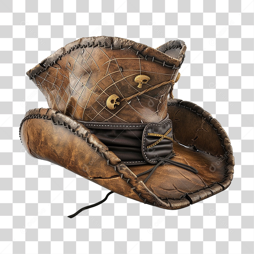 Chapéu de Pirata PNG Transparente