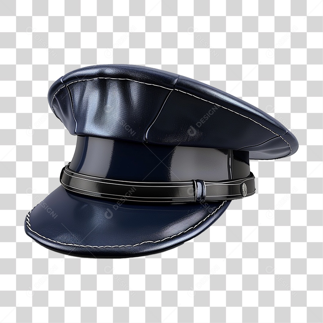 Chapéu de Policia PNG Transparente