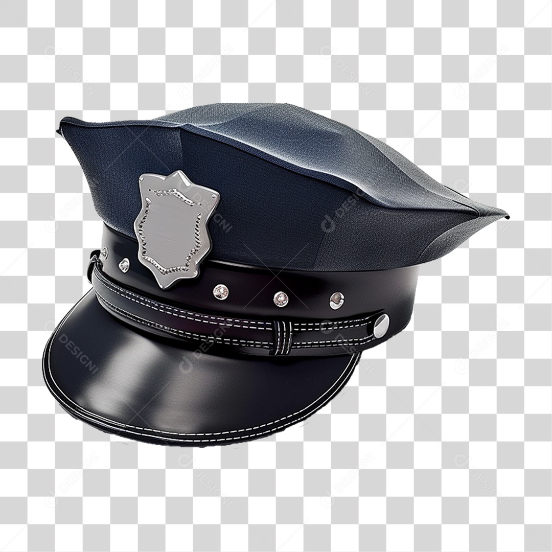 Chapéu de Policia PNG Transparente