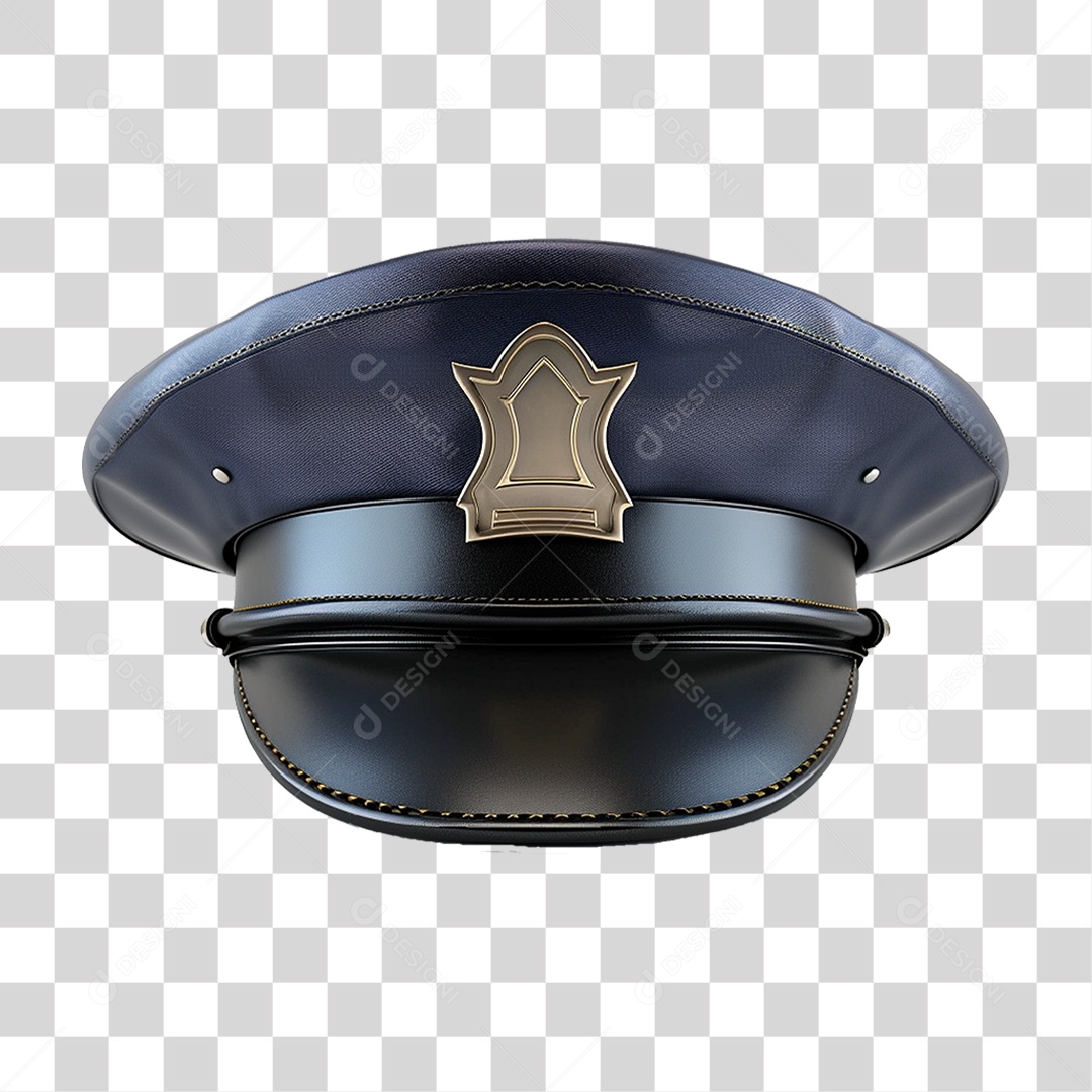 Chapéu de Policia PNG Transparente