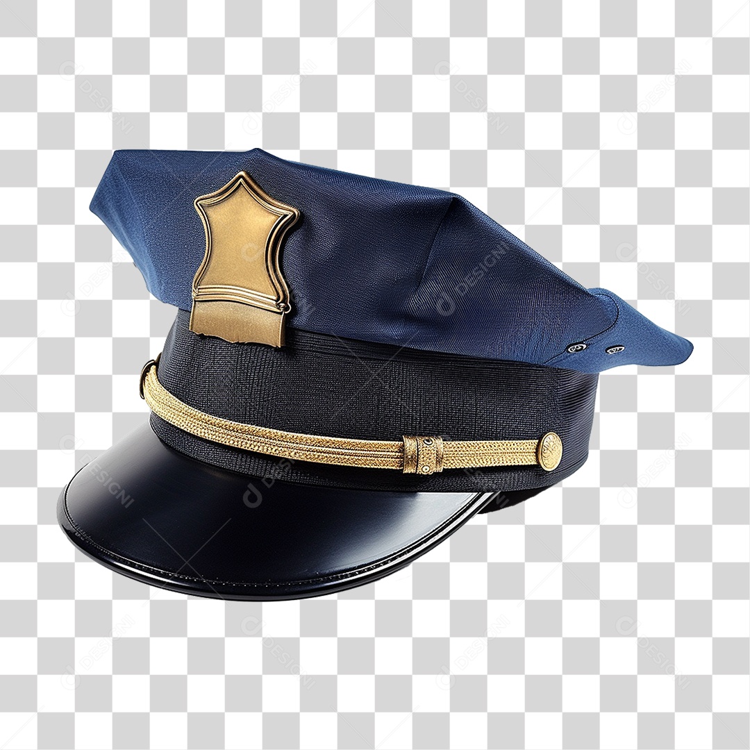 Chapéu de Policia PNG Transparente