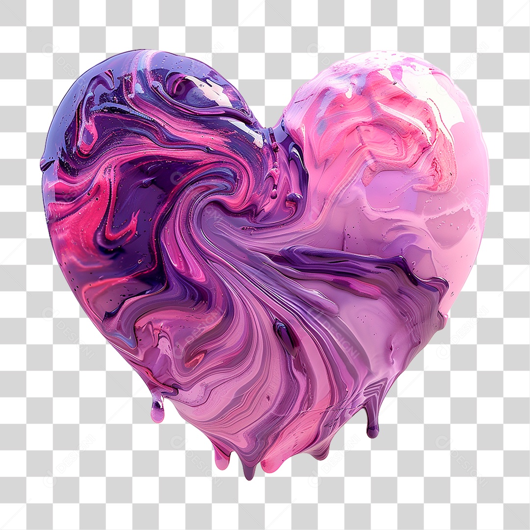 Coração Vermelho PNG Transparente