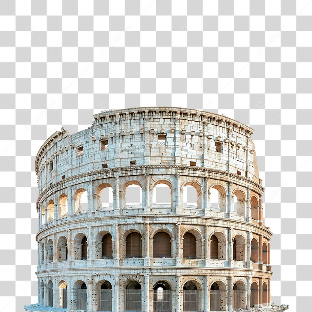 Coliseu Romano PNG Transparente