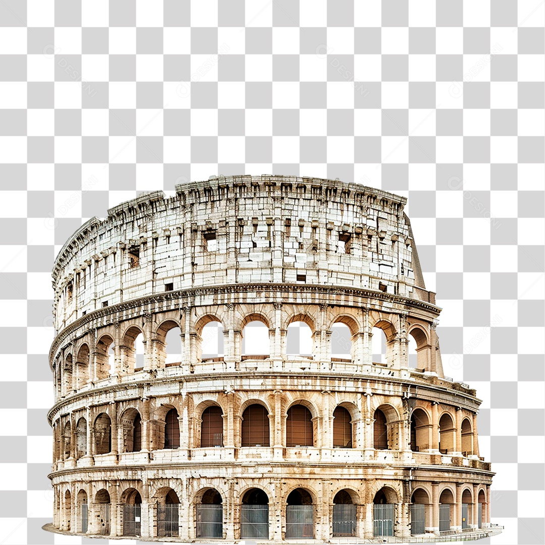 Coliseu Romano PNG Transparente