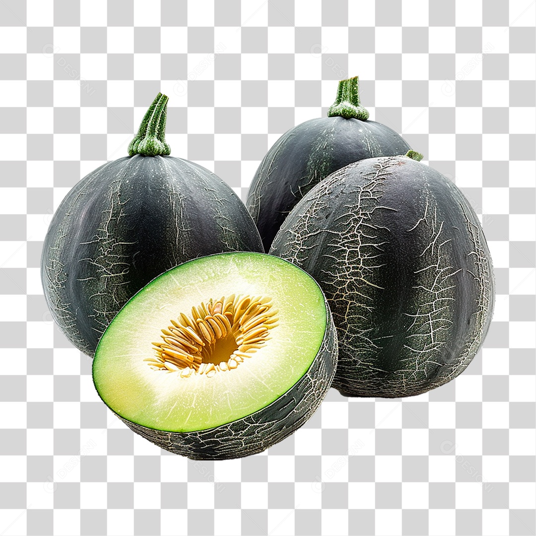 Melão Maduro PNG Transparente