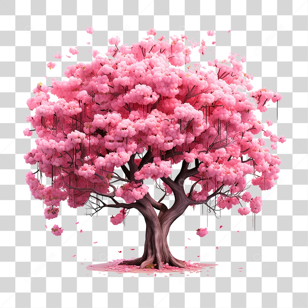 Árvore Cerejeira PNG Transparente