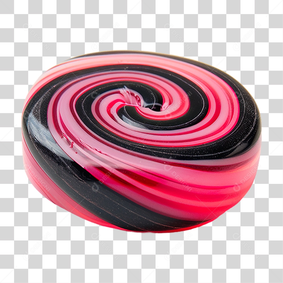 Pirulito Colorido PNG Transparente