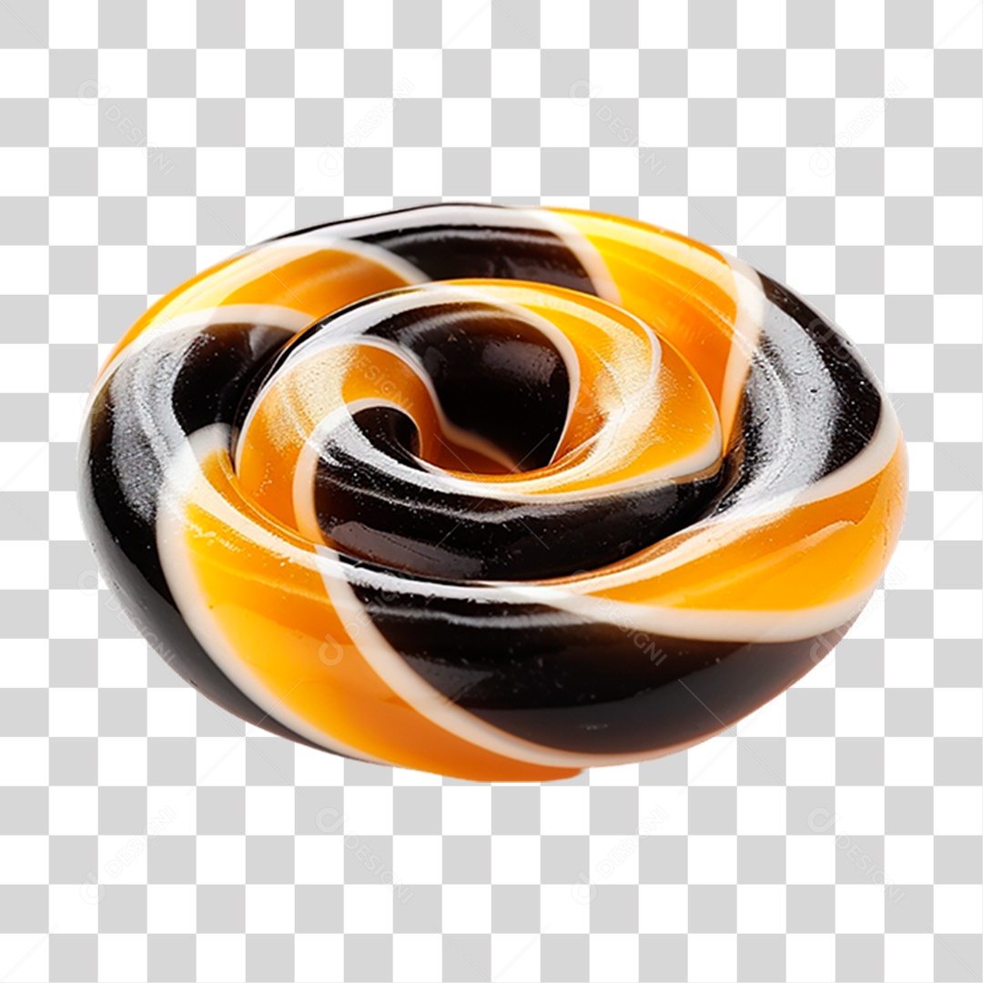 Pirulito Colorido PNG Transparente