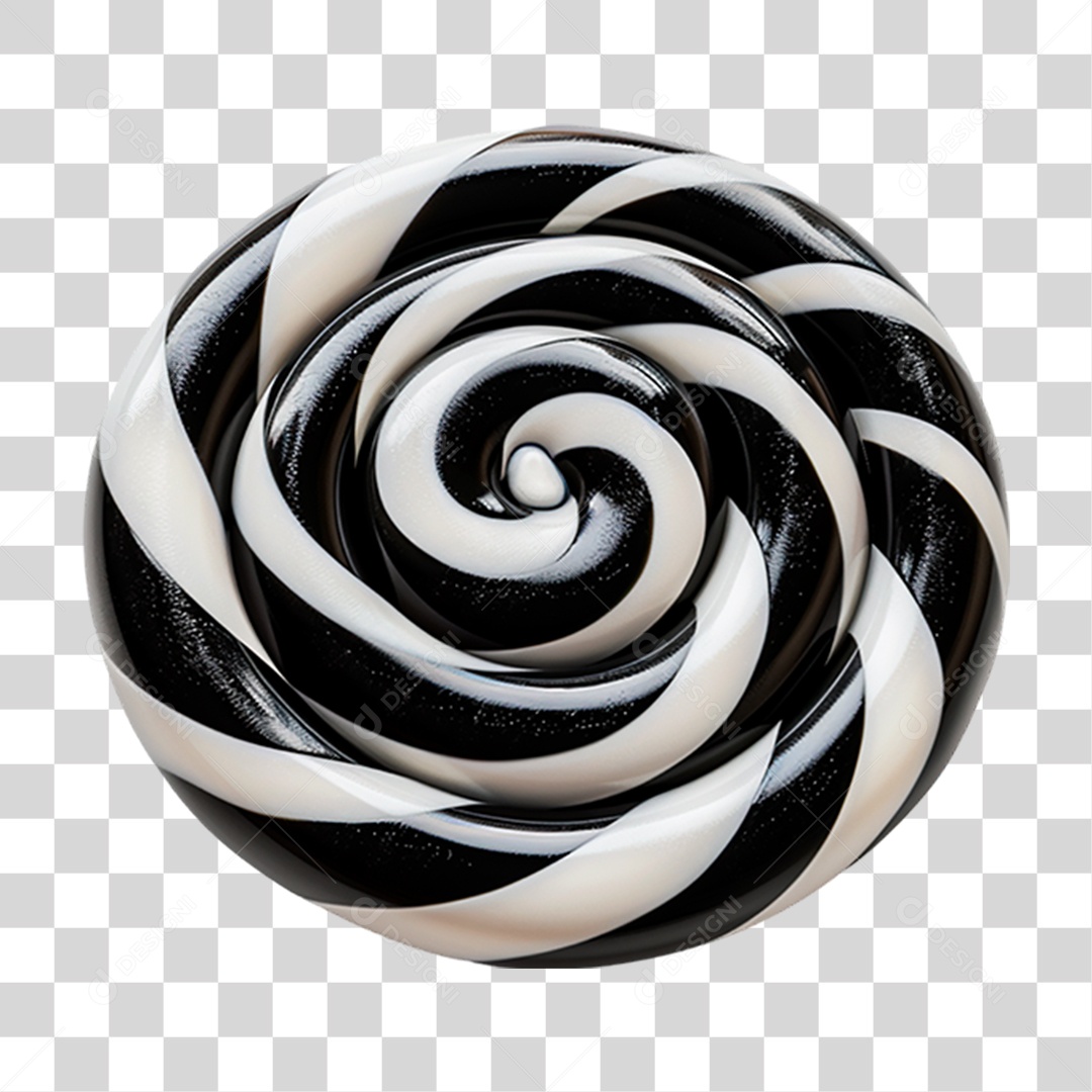 Pirulito Colorido PNG Transparente