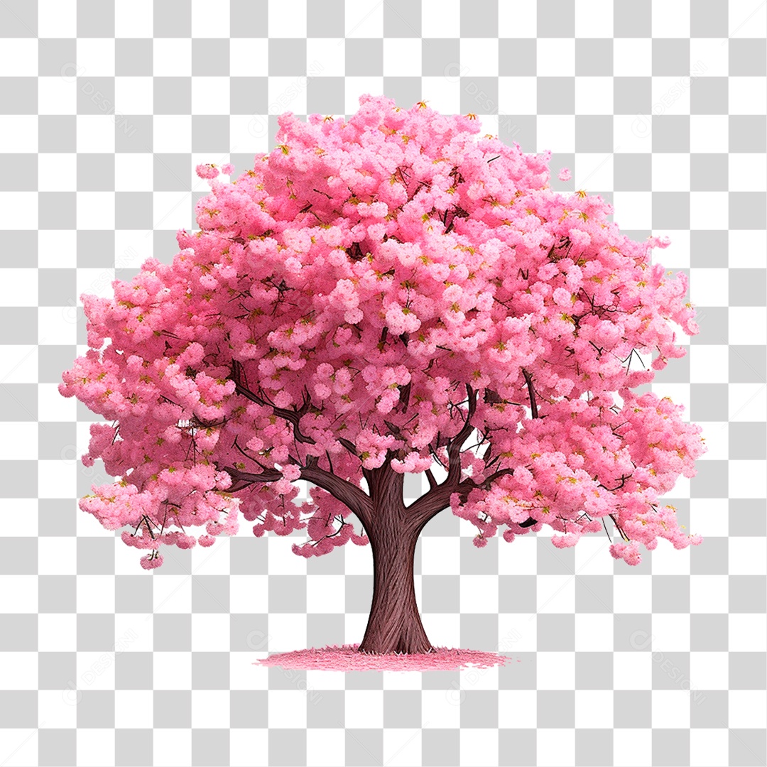 Árvore Cerejeira PNG Transparente