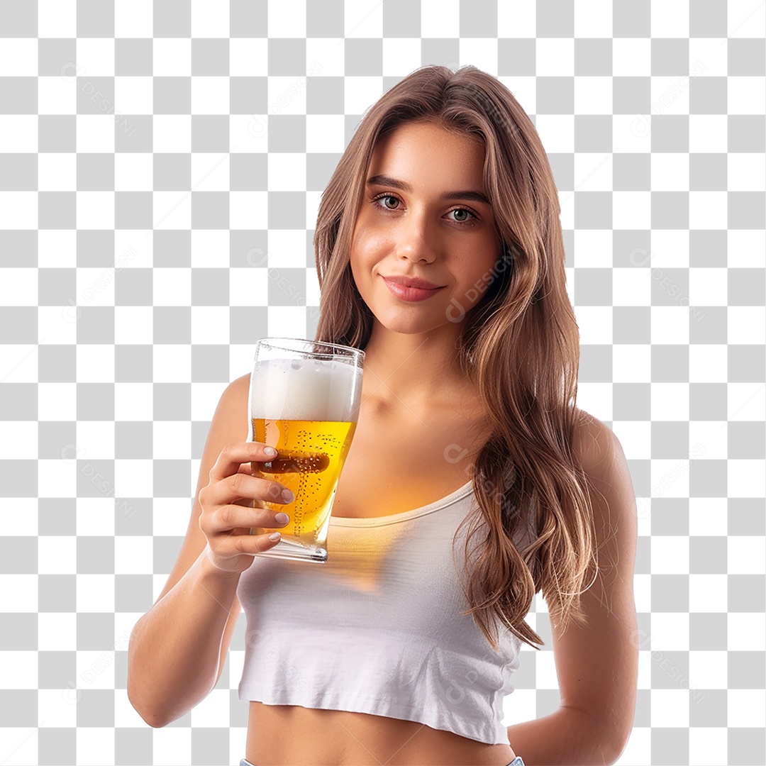 Pessoa Bebendo PNG Transparente