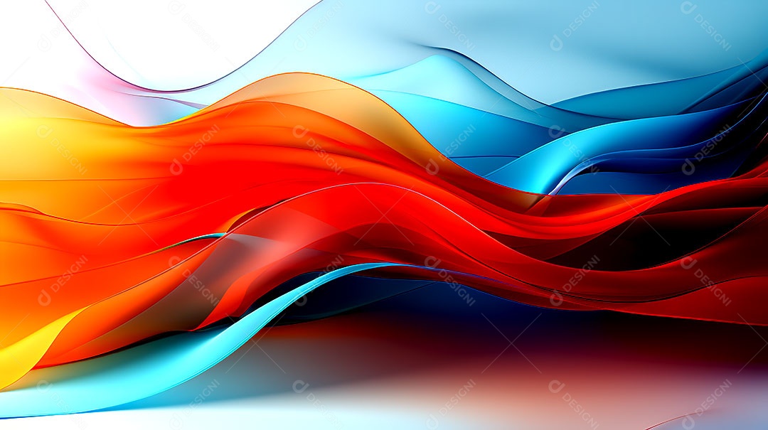 Fundos abstratos de transição de cores