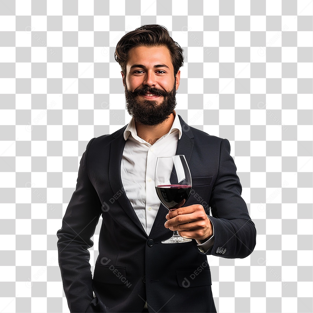 Pessoa Bebendo PNG Transparente