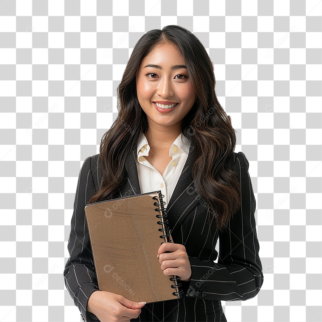 Mulher Secretaria PNG Transparente