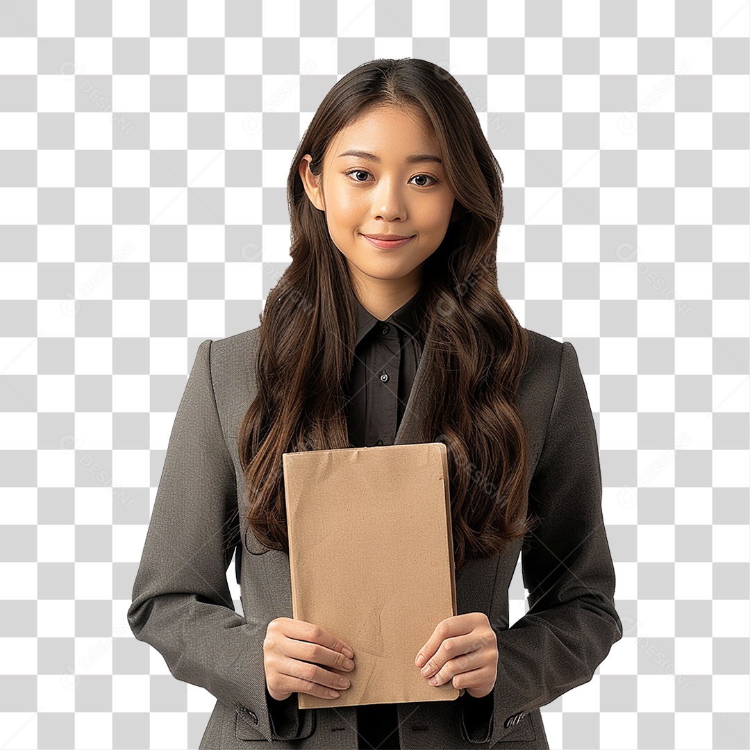 Mulher Secretaria PNG Transparente