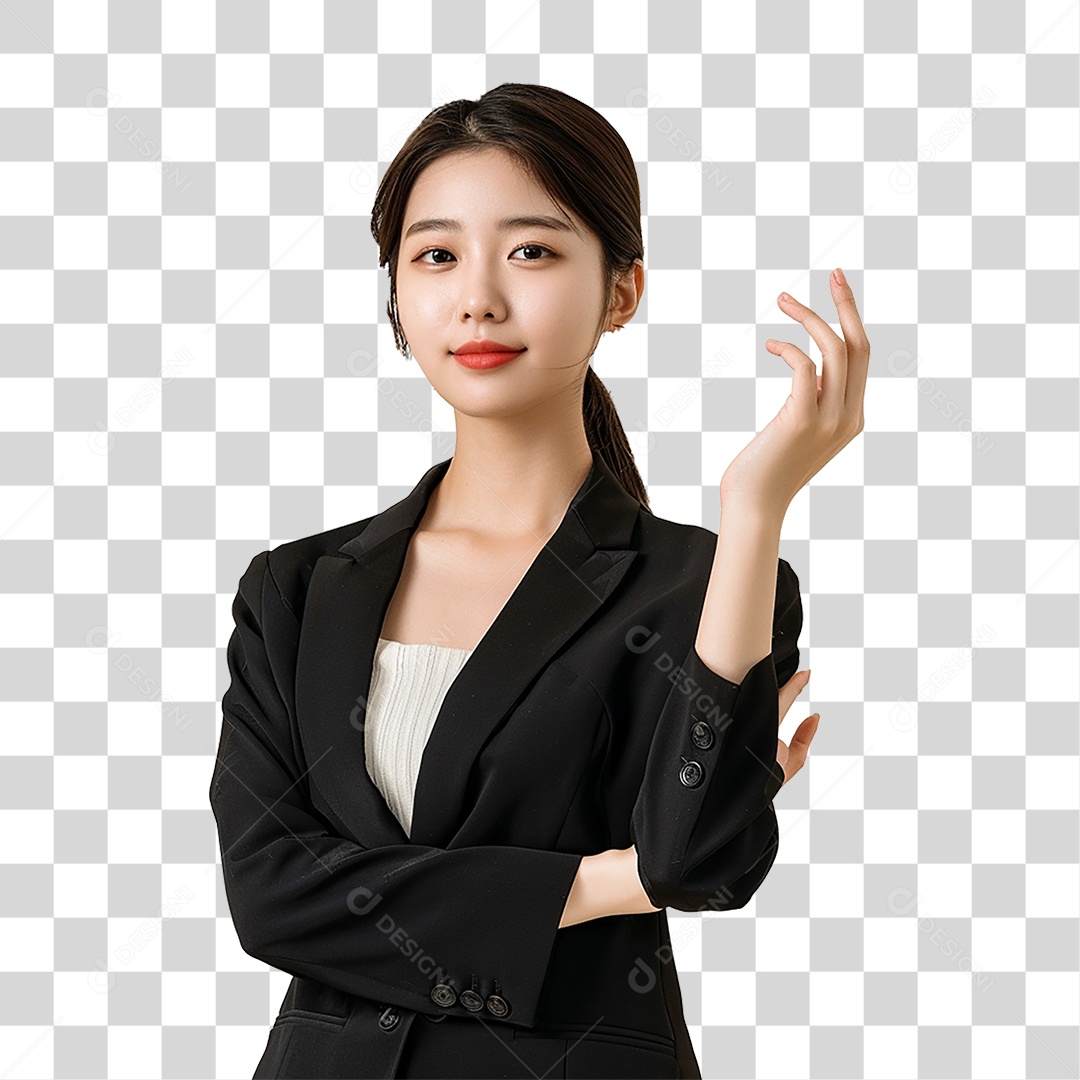 Mulher Secretaria PNG Transparente